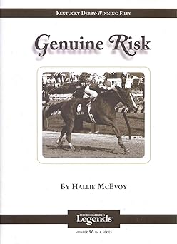 genuine risk thoroughbred legends 1st edition hallie mcevoy 1581500920, 978-1581500929