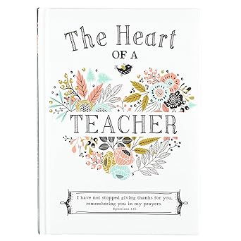 the heart of a teacher gift book i have not stopped giving thanks for you remembering you in my prayers