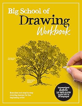 big school of drawing workbook exercises and step by step drawing lessons for the beginning artist 1st