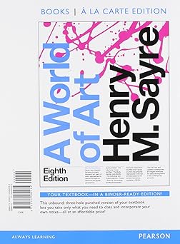 world of art books a la plus revel access card package 8/e 1st edition henry m sayre 0134377478,