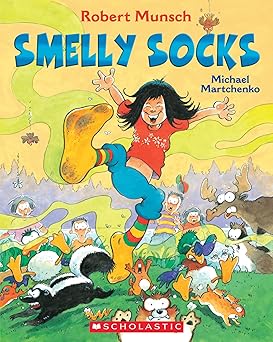smelly socks 1st edition robert munsch ,michael martchenko 0439967074, 978-0439967075