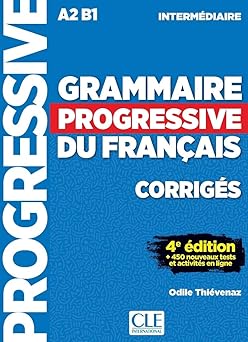 grammaire progressive intermadiaire corrigas 4a ad 1st edition odile thia c venaz 2090381043, 978-2090381047