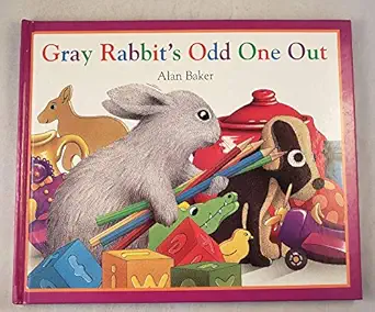 gray rabbits odd one out 1st edition alan baker 1856975851, 978-1856975858
