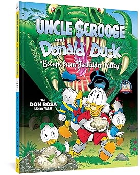 walt disney uncle scrooge and donald duck the don rosa library vol 8 escape from forbidden valley 1st edition