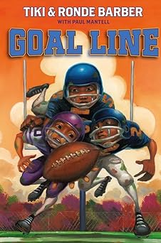 goal line 1st edition tiki barber ,ronde barber ,paul mantell 141699095x, 978-1416990956