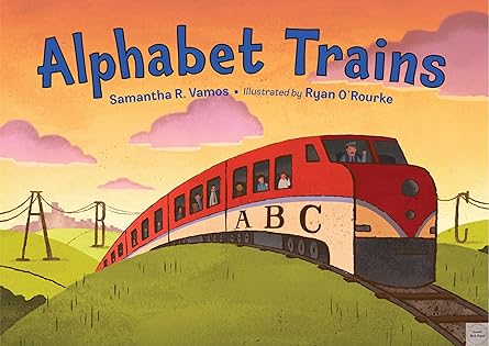 alphabet trains 1st edition samantha r vamos ,ryan o\\\\\\\'rourke 158089593x, 978-1580895934