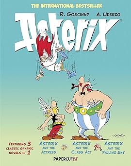 asterix omnibus vol 11 collecting asterix and the actress asterix and the class act and asterix and the
