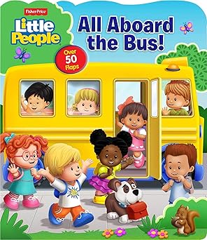 fisher price little people all aboard the bus 1st edition matt mitter ,pixel mouse house 0794443575,