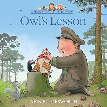 owla s lesson a funny illustrated childrena s picture book about percy the park keeper from the bestselling