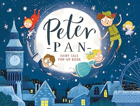 fairy tale pop up peter pan 1st edition north parade publishing ,samara hardy 1839232250, 978-1839232251