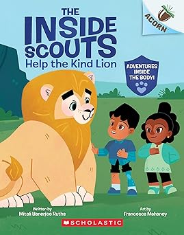 help the kind lion an acorn book 1st edition mitali banerjee ruths ,francesca mahaney 1338894986,