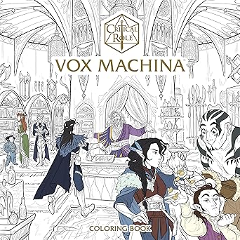 critical role vox machina coloring book 1st edition critical role ,olivia samson ,coupleofkooks ,noah hayes