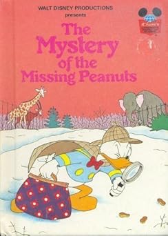 mys of missing peanuts 1st edition disney book club 0394825721, 978-0394825724
