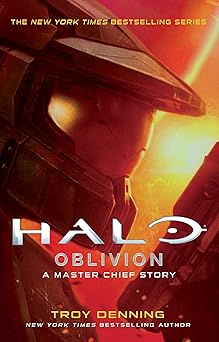 halo oblivion a master chief story 1st edition troy denning 1982142030, 978-1982142032
