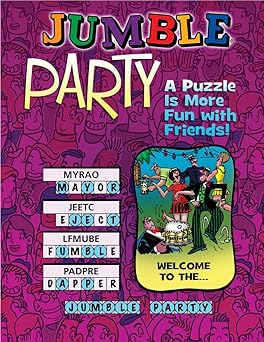 jumblea party a puzzle is more fun with friends 1st edition tribune content agency llc 1637270089,