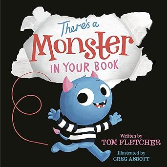theres a monster in your book a funny monster book for kids and toddlers 1st edition tom fletcher ,greg