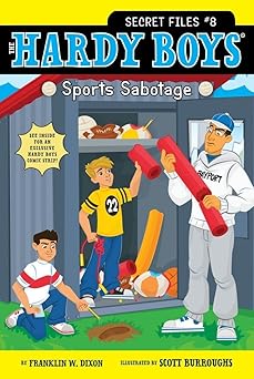 sports sabotage 1st edition franklin w dixon ,scott burroughs 1442423161, 978-1442423169
