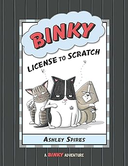 binky license to scratch 1st edition ashley spires 1554539641, 978-1554539642