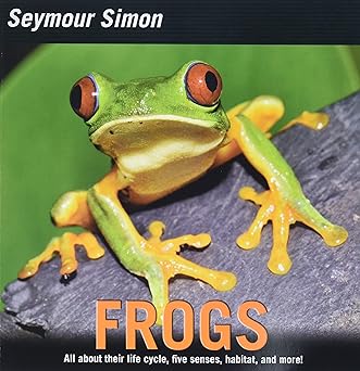 frogs 1st edition seymour simon 006228911x, 978-0062289117