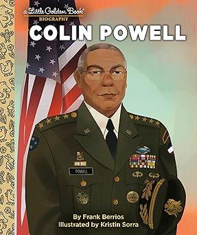 colin powell a little golden book biography 1st edition frank berrios ,kristin sorra 0593645049,