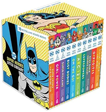 dc super heroes little library 1st edition david katz ,morris katz ,julie merberg 1941367313, 978-1941367315