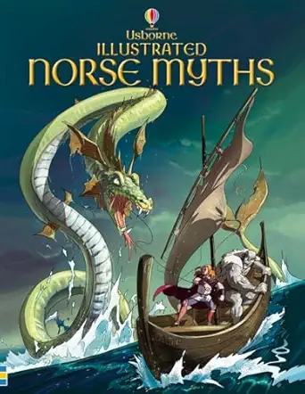 illustrated norse myths a thrilling illustrated collection of viking myths featuring thor and loki 1st