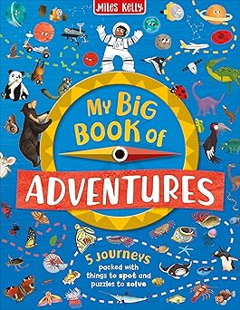 my big book of adventures a 5 fact based adventure stories with activities and riddles for fun reading time