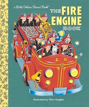 fire engine book th 1st edition golden books ,tibor gergely 0553522248, 978-0553522242