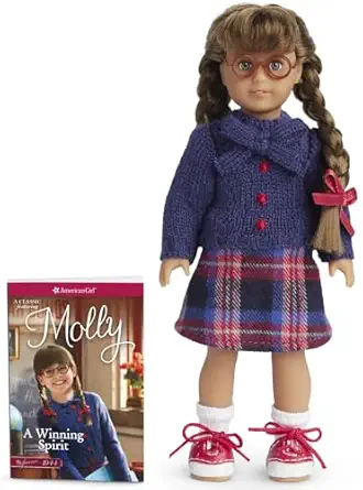 american girl molly mini doll and book 1st edition american girl 1683370589, 978-1683370581
