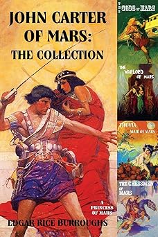john carter of mars the collection a princess of mars the gods of mars the warlord of mars thuvia maid of