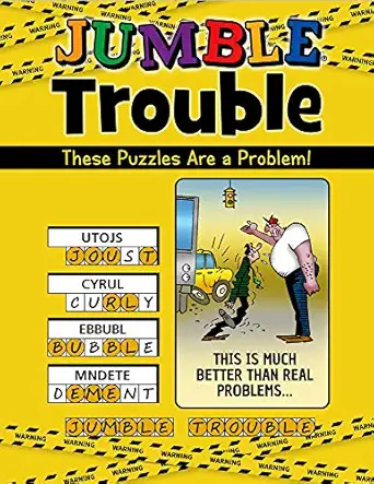 jumblea trouble these puzzles are a problem 1st edition tribune content agency llc 1629379174, 978-1629379173