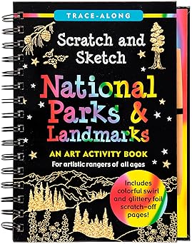 scratch and sketch national parks and landmarks 1st edition martha day zschock ,martha zschock 144132271x,