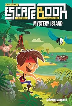 escape book mystery island 1st edition sta c phane anquetil 152485591x, 978-1524855918