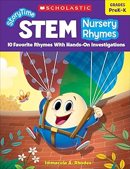 scholastic storytime stem nursery rhymes book grades prek to k 1st edition immacula a rhodes ,immacula rhodes
