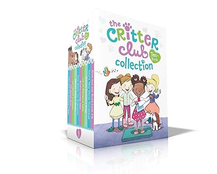 the critter club ten book collection amy and the missing puppy all about ellie liz learns a lesson marion
