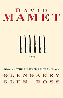 glengarry glen ross 1st edition david mamet 0802130917, 978-0802130914