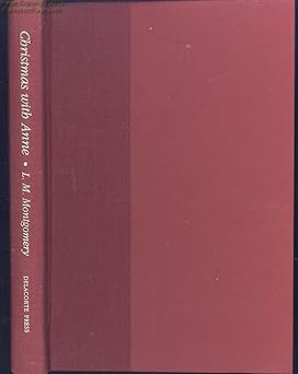christmas with anne 1st edition l m montgomery 0385322887, 978-0385322881