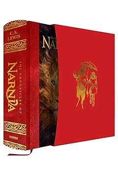 the chronicles of narnia 7 in 1 deluxe hardcover slipcase 1st edition c s lewis ,pauline baynes 006348014x,