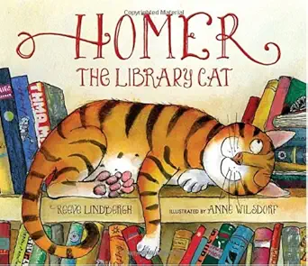 homer the library cat 1st edition reeve lindbergh ,anne wilsdorf 0763634484, 978-0763634483