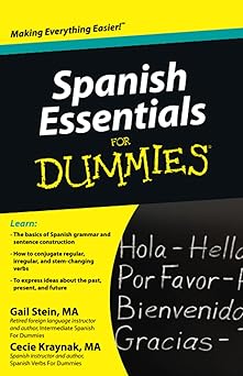 spanish essentials for dummies 1st edition gail stein ,mary kraynak 047063751x, 978-0470637517