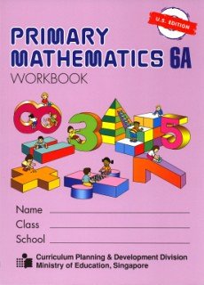 primary mathematic 6a workbook u 1st edition singapore marshall cavendish international 9810185162,