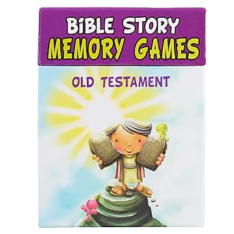 bible story memory games old testament 1st edition christian art kids 1432124188, 978-1432124182