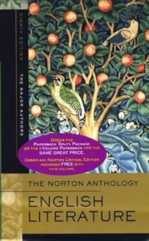 the norton anthology of english literature the major authors 1st edition stephen greenblatt ,carol t christ