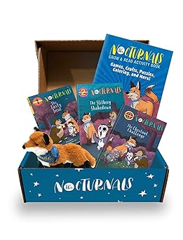 the nocturnals grow and read activity box early readers plush toy and activity book level 1a 3 1st edition