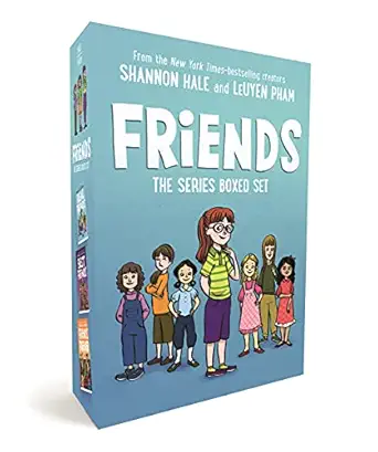 real friends the series boxed set real friends best friends friends forever 1st edition shannon hale ,leuyen