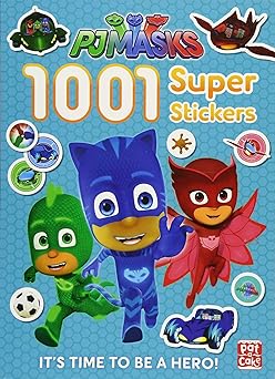 1001 super stickers 1st edition pat a cake ,pj masks 1526380420, 978-1526380425