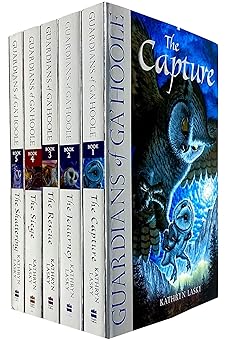 guardians of gahoole series books 1 5 collection set by kathryn lasky 1st edition kathryn lasky ,the capture