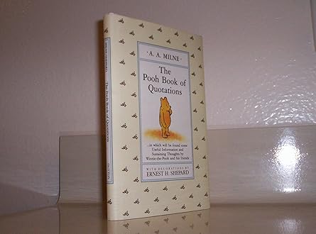 the pooh book of quotations 1st edition brian sibley 0525448241, 978-0525448242