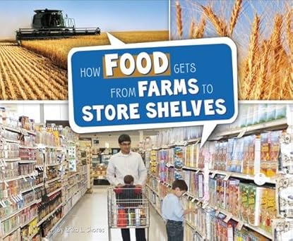 how food gets from farms to shop shelves 1st edition erika l shores 1474713173, 978-1474713177