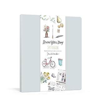 draw your day sketchbook a guided drawing journal 1st edition samantha dion baker 0525572953, 978-0525572954